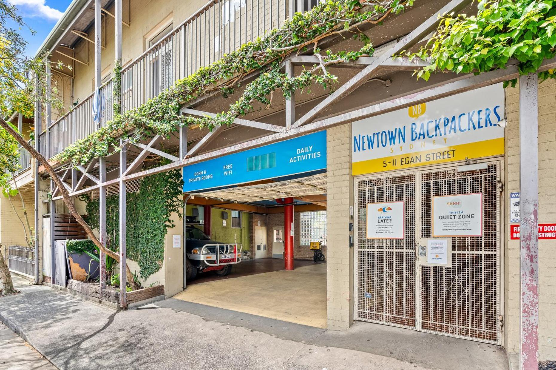 Хостел Newtown Backpackers Сидней Экстерьер фото